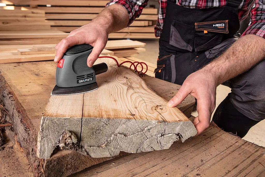 Шлифмашина вибрационная Delta 105Вт Graphite teh0025479 - фото 4