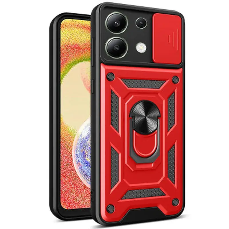 Чохол до мобільного телефона BeCover Military Xiaomi Redmi Note 13 4G Red (710692) - фото 6