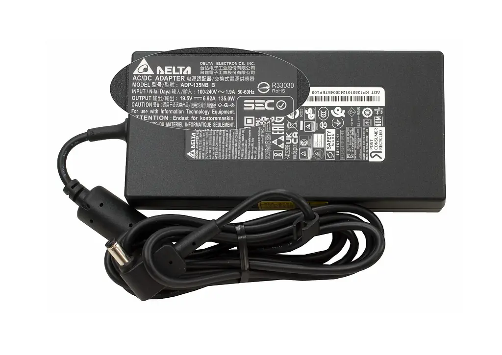 Блок живлення (зарядка) для ноутбука Acer Predator, Aspire Nitro 135W Delta ADP-135NB (19.5V 6.92A 5,5ммx1,7мм) KP.13501.008, 135W, 6.92A, 5,5ммx1,7мм - фото 2