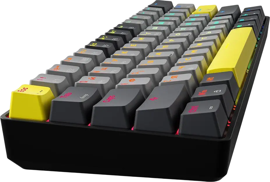 Клавіатура бездротова GamePro MK130G Pro Outemu Red Switch RGB Black - фото 2