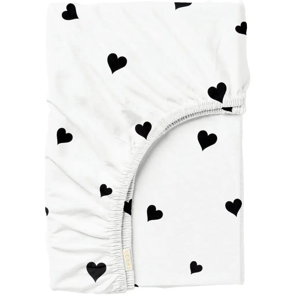 Простирадло на резинці Cosas Poker Hearts 160х200х20 см (PokerHearts_160x200x20)