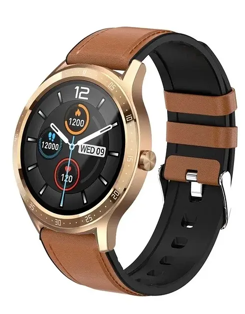 Смарт-часи Maxcom Fit FW43 Cobalt2 золотисті UA UCRF