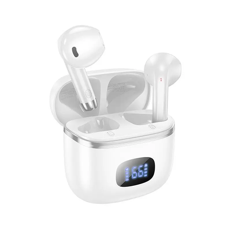 Бездротові навушники HOCO EQ1 Music guide true wireless BT headset білий - фото 2