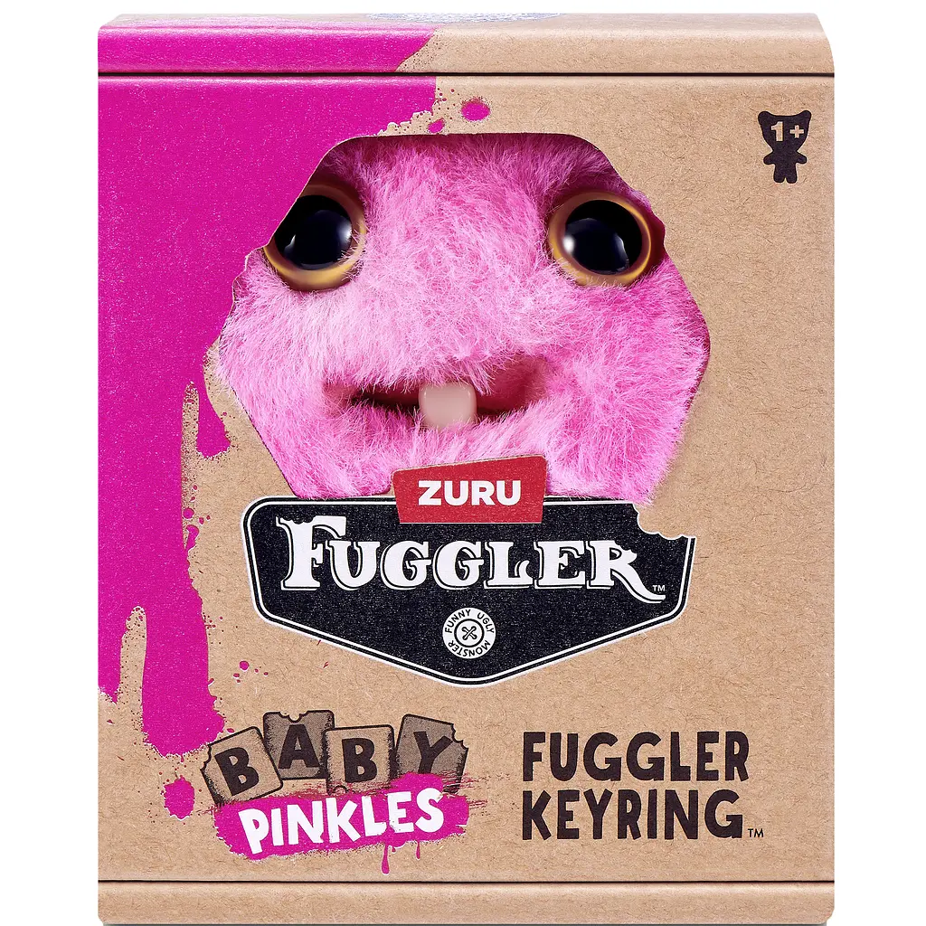 М'яка іграшка-брелок Fuggler Baby Pinkles Принцесик Вуханько 8 см (15759D) - фото 4
