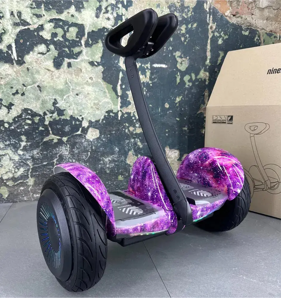 Сігвей міні Ninebot MiniRobot 54V Premium та LED колеса Mini Рожевий Космс - фото 3