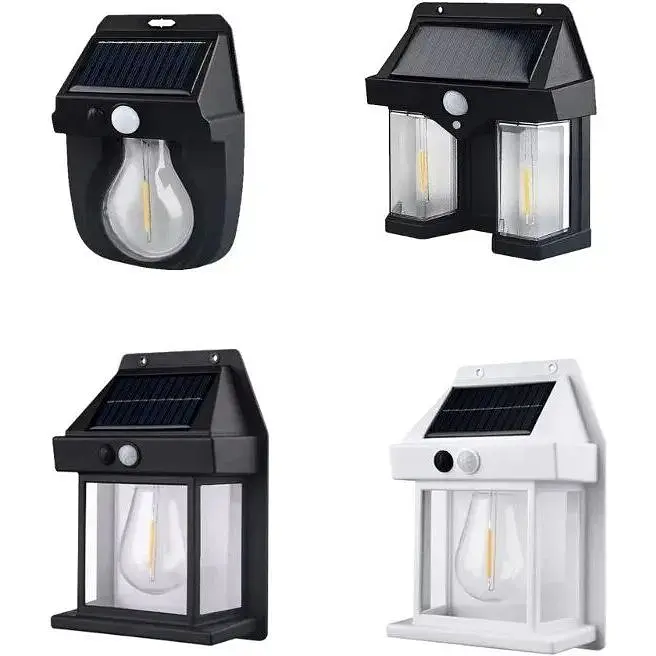 Светильник настенный XPRO HW-999-3 LED солнечный с датчиком движения черный (43026-HW-999-3_224) - фото 4