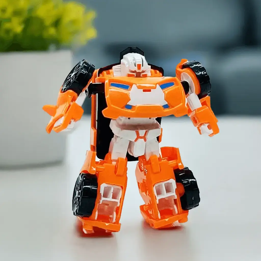Робот Star toys Трансформер Тобот Міні X 12 см Помаранчевий - фото 6