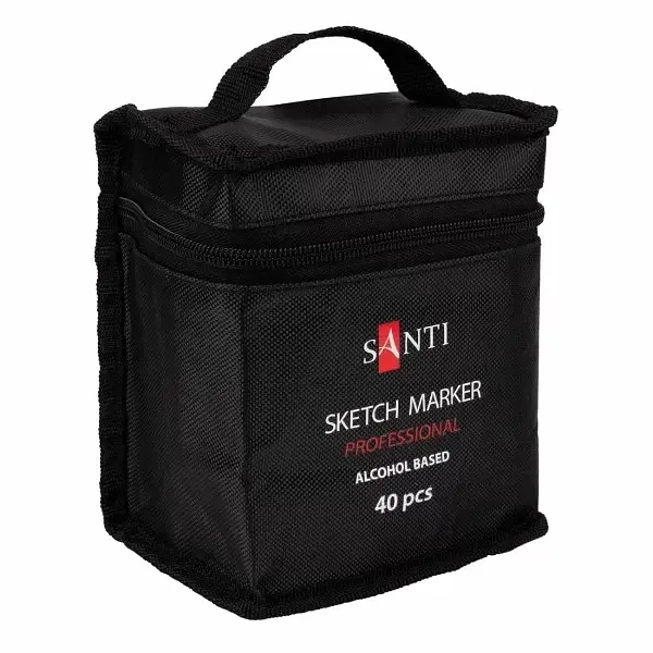 Набір маркерів Santi (40кол) 390778 спирт. основа, у сумці