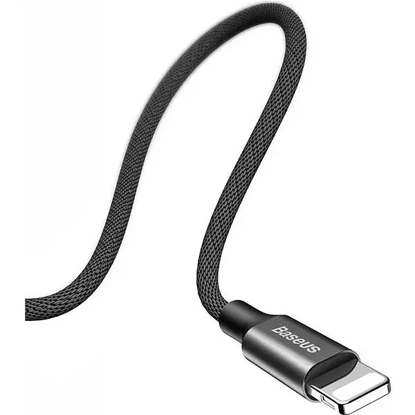 Кабель Baseus USB cable to Lightning Yiven 1.8m Black - фото 2