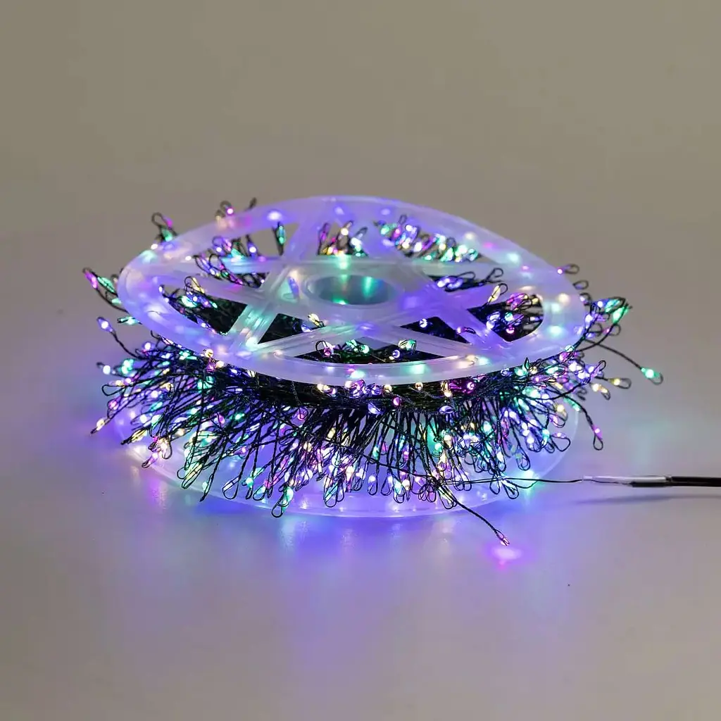 Гірлянда-нитка GarlandoPro Хвойна лапа 640 LED 30 м, мультиколор (D1750ML) - фото 7