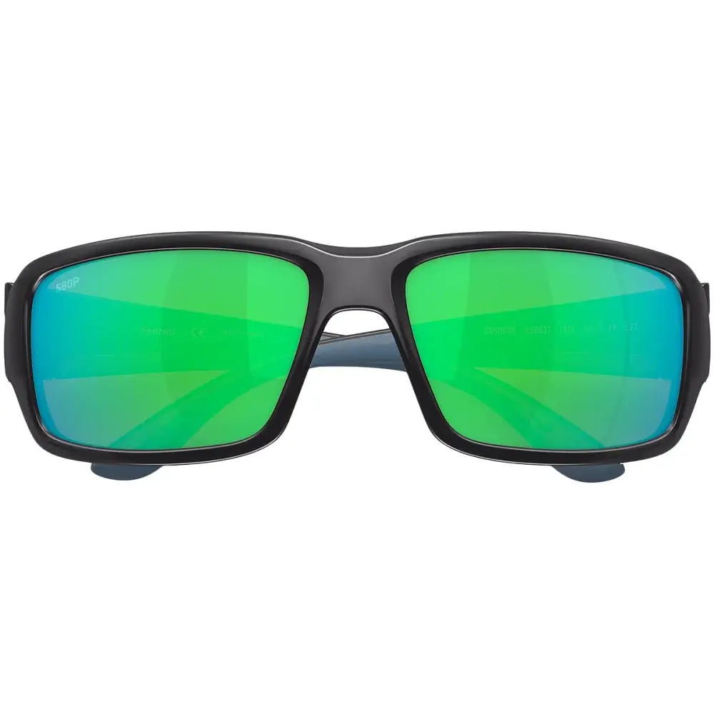 Окуляри Costa Del Mar Fantail Matte Black Green Mirror 580G - фото 5