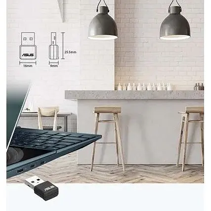 WiFi-адаптер Asus USB-AX55 nano AX1800 USB 3.0 WPA3 MU-MIMO OFDMA - фото 5