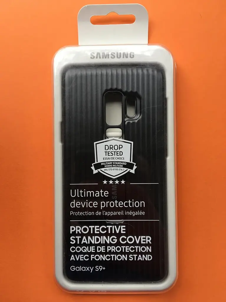 Чохол протиударний Official Protective Rugged Standing Cover EF-RG965CBEGRU із підставкою для Samsung Galaxy S9 Plus Black - фото 2