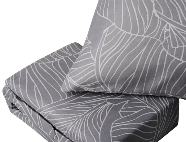 Комплект постільної білизни Сімейний 150х200 см Leaves Grey SOHO pbe0050881 - фото 2
