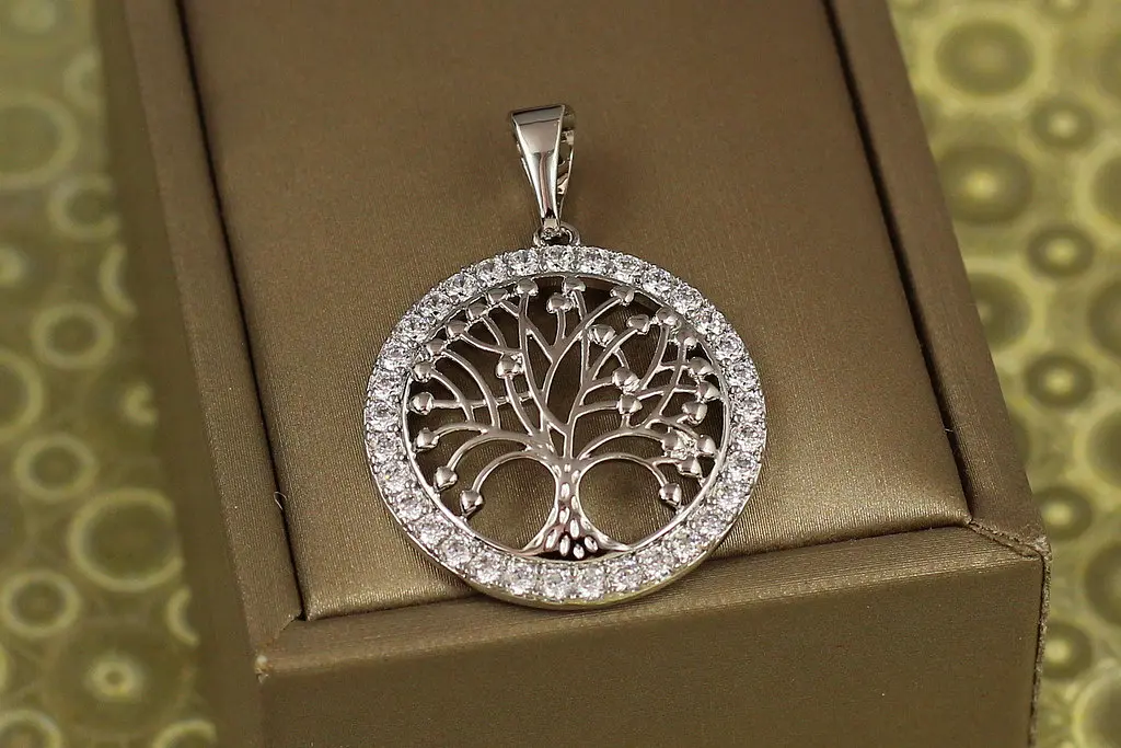 Кулон Xuping Jewelry дерево життя 2.5 см сріблястий