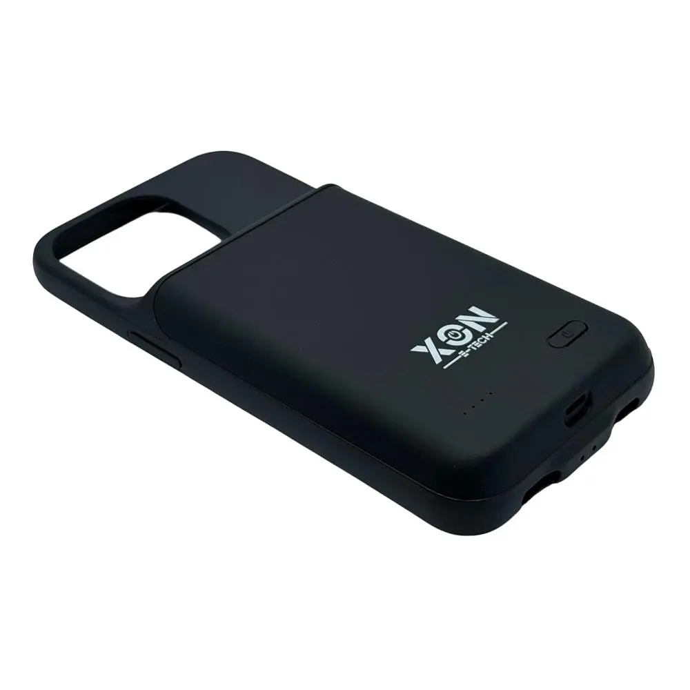 Чохол-акумулятор XON PowerCase для iPhone 13 Pro 5000 mAh Чорний (PCBS1113350B 4760) - фото 4