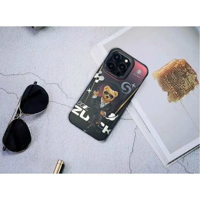 Чохол Zuck Bear Berlin Boss MagSafe Case для Apple iPhone 15 Pro Max Eins Suave [108886] - фото 4