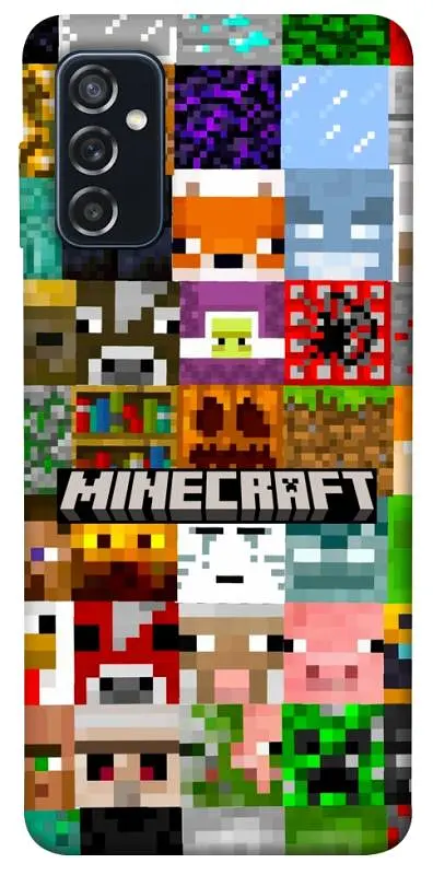 TPU чохол Demsky Minecraft collage для Samsung Galaxy M52