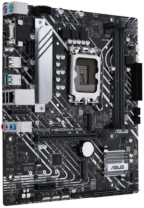 Материнська плата Asus Prime H610M-A D4-CSM Socket 1700 - фото 3