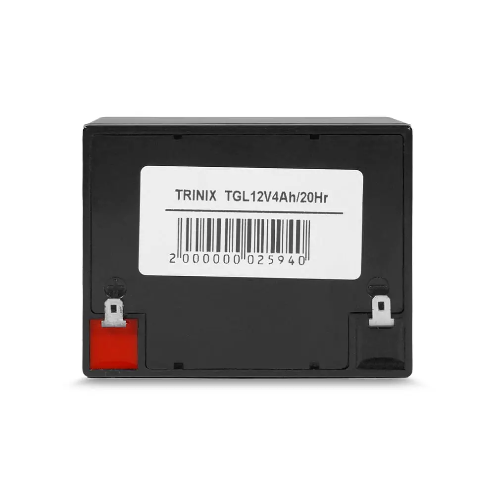 Аккумуляторная батарея гелевая 12В 4Ач Trinix TGL12V4Ah/20Hr GEL (44-00062) - фото 4