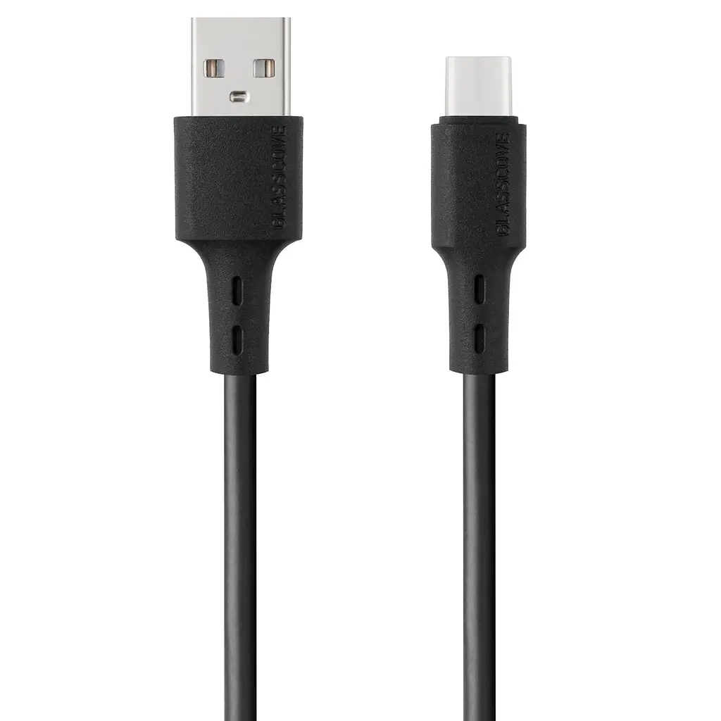 Кабель FLEX USB - Type-C 3A 1m (GF-AC13BK) Чорний - фото 2
