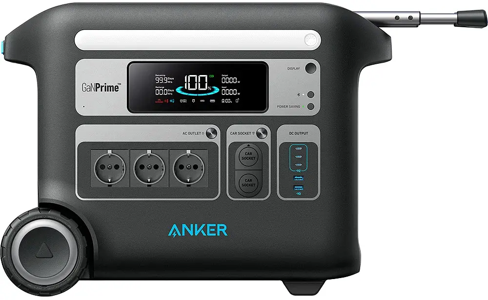 Зарядная станция Anker SOLIX F2000 (PowerHouse 767) / 2400 Вт / 2048 Вт/год / LiFePO4 - фото 4
