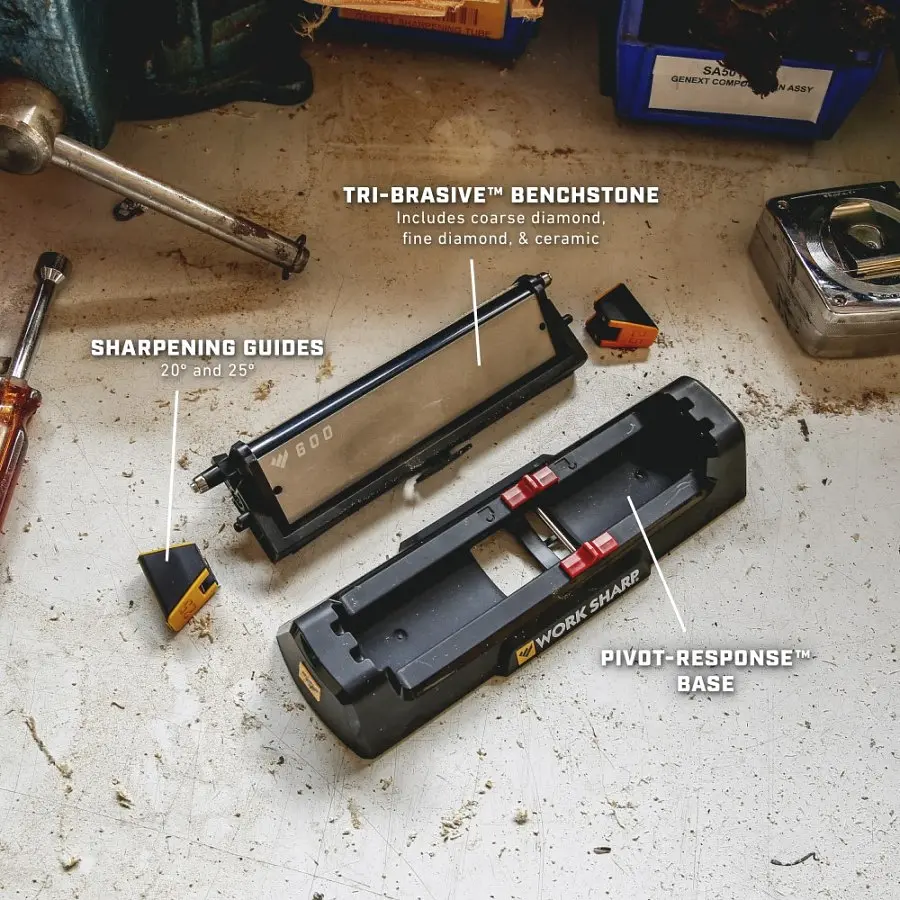 Точилка механічна Work Sharp Benchstone Sharpener (WSBCHBSS-I) - фото 4