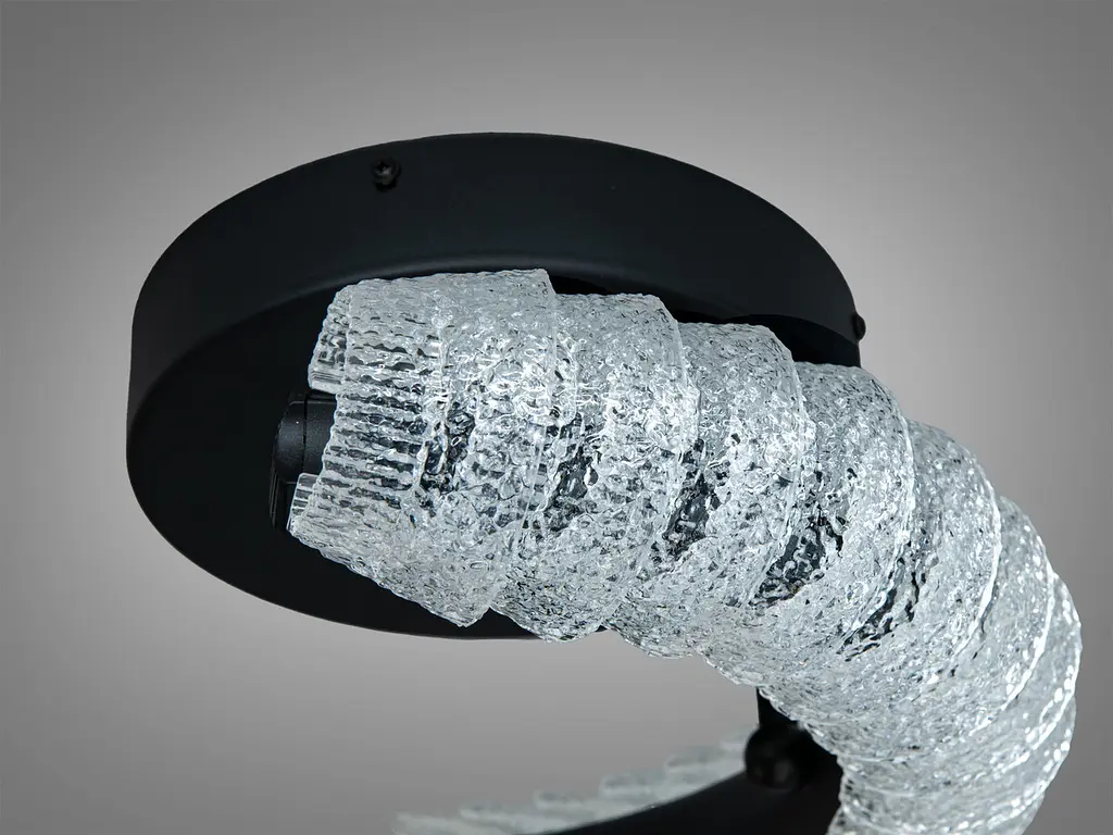 Сучасний LED світильник Diasha 2509/400BK з пультом і димером - фото 6