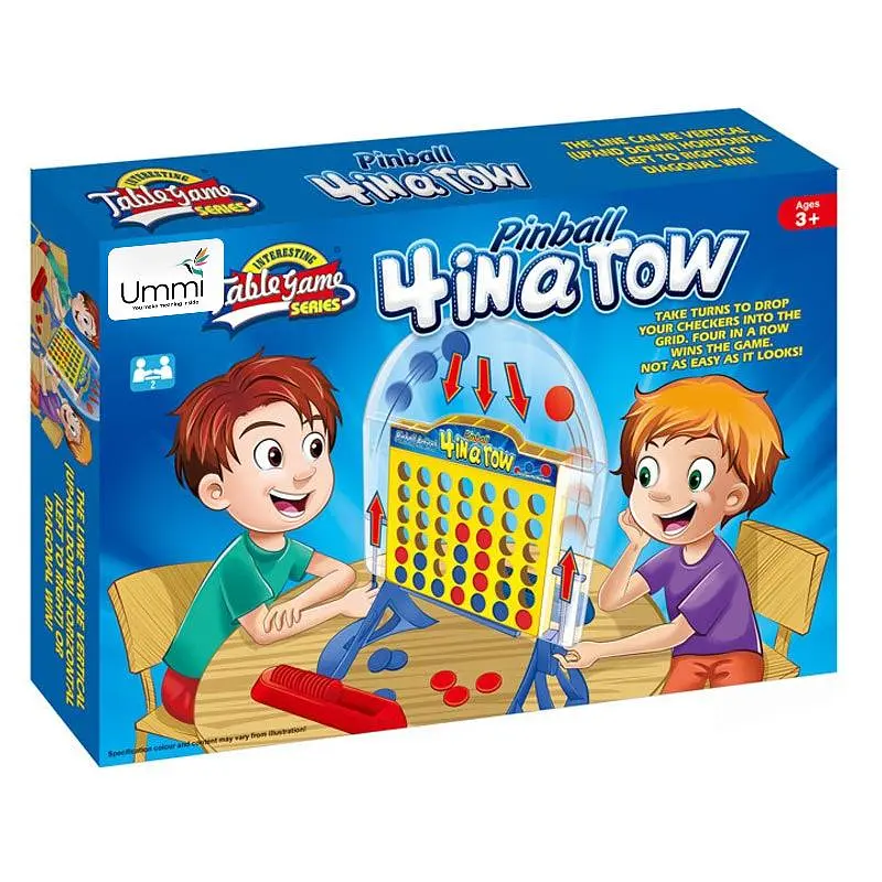Настільна інтерактивна гра Ummi 03818 4 in a Row Blue / Yellow - фото 2