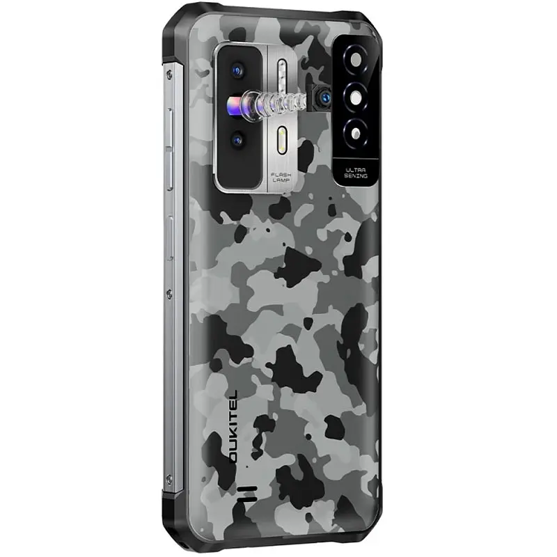 Смартфон Oulitel WP27 68"FHD+ /12 ГБ+256 ГБ/ G99 /8500 мАч /64+16 Мп/ IP69K /NFC CAMO - фото 3