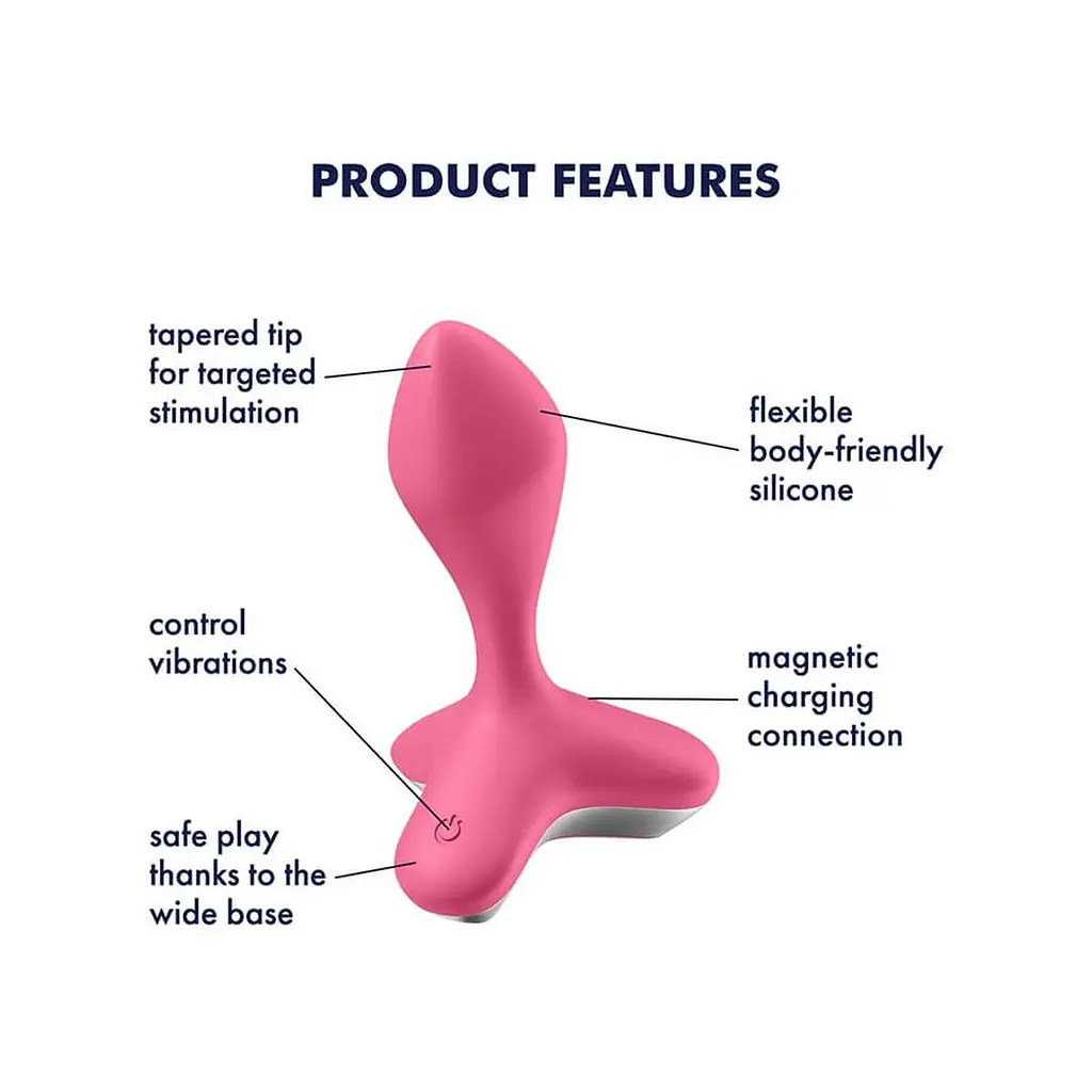 Анальна пробка Satisfyer Game Changer 11.5 см (рожевий) - фото 3