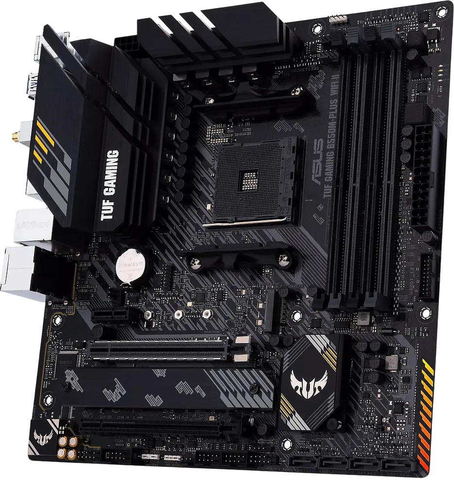 Материнская плата Asus B550M-Plus II TUF Gaming Wi-Fi Socket AM4 (TUF GAMING B550M PLUS WIFI II) Б/У - фото 2