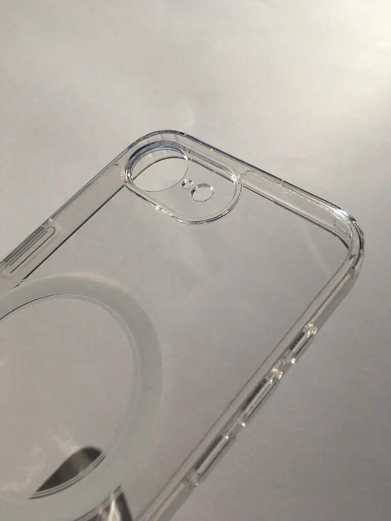 Протиударний прозорий чохол для Apple iPhone 17e/16e Clear Case Ultra Hybrid MagSafe з магнітом - фото 5