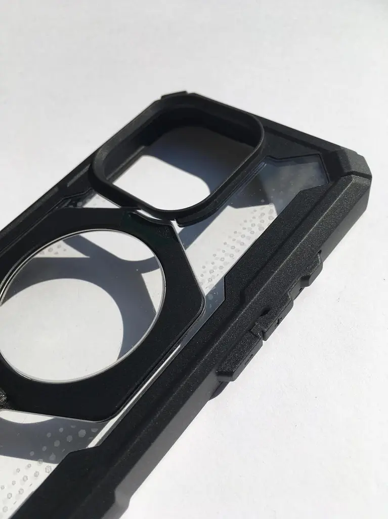 Оригінальний протиударний чохол для iPhone 16 Pro Max UAG Plasma XTE MagSafe Black 11447511404G з підставкою - фото 6