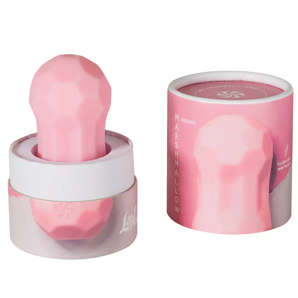 Двосторонній мастурбатор Lola games Marshmallow Dreamy рожевий - фото 5