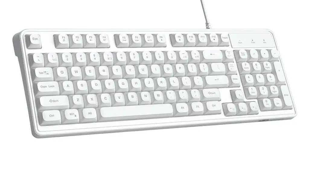 Клавіатура MageGee GK980 (6971969727090-UA) White (G-000004390) - фото 4