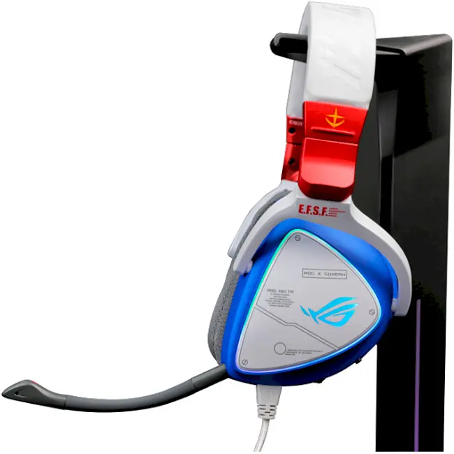Гарнітура ігрова Asus ROG Delta GUNDAM EDITION (90YH0332-B2UA00) - фото 4