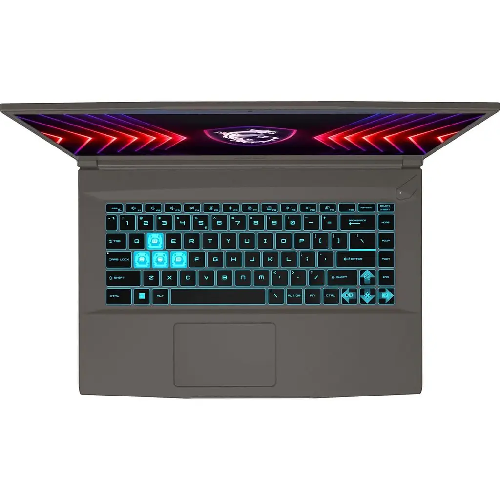 Ноутбук MSI Thin 15 B13VE (15.6 FHD IPS LED 144 Hz, Intel Core i7-13620H, 16 GB, 512 SSD, RTX 4050 6 GB, DOS) Gray (B13VE-3483XUA) - фото 4