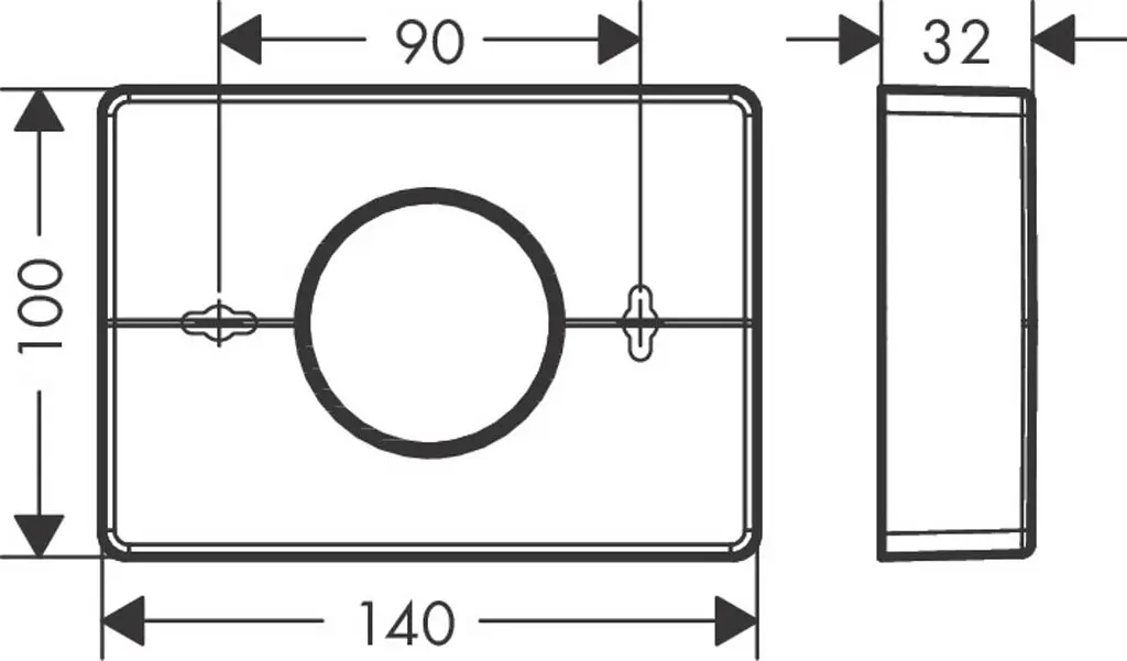 Диспенсер для серветок Hansgrohe AddStoris 62 х 145 x 255 см Brushed Bronze 41774140, Бронза - фото 2