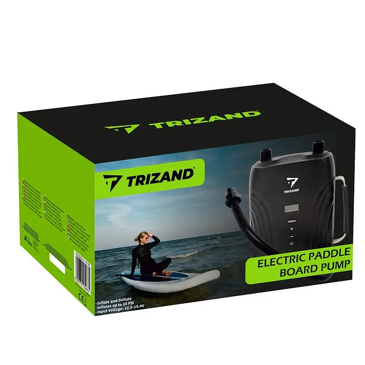 Електричний автомобільний насос Trizand 25262, 2 в 1, для SUP-дошок, надувних човнів і байдарок, до 20 PSI, 110 Вт, 6 насадок - фото 10