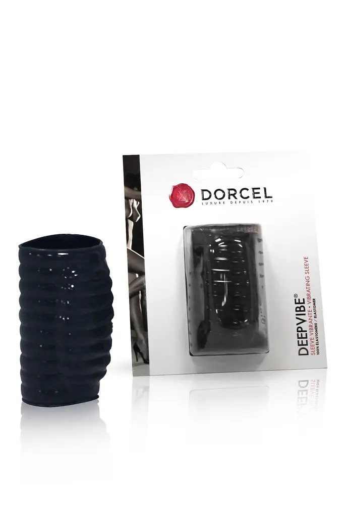 Вібронасадка на член для стимуляції точки G Dorcel Deepvibe, 7х4 см - фото 5