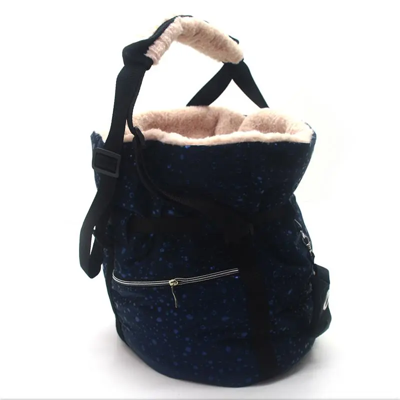 Сумка-матрац для котів та малих собак Zoo-hunt Марсель №1 30х30х35 см синя - фото 4