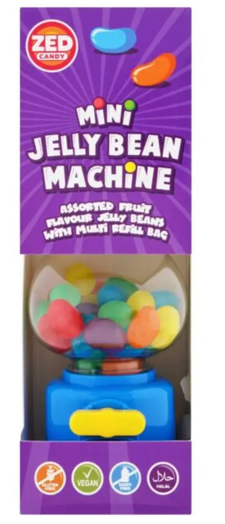 Цукерки Zed Candy Mini Jelly Bean Machine Gift Box 175 г - фото 4