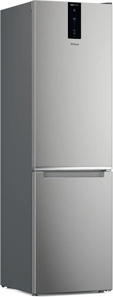 Холодильник Whirlpool 202.7x59.6х67.8 холодильне відділення 263 л морозильне відділення 104 л 2 двері А++ NF дисплей зона нульова нержавіюча сталь (W7X92OOXUA) - фото 10