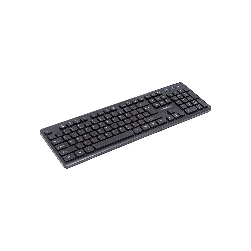 Клавіатура Gembird KB-MCH-04-UA USB Black (KB-MCH-04-UA) - фото 2