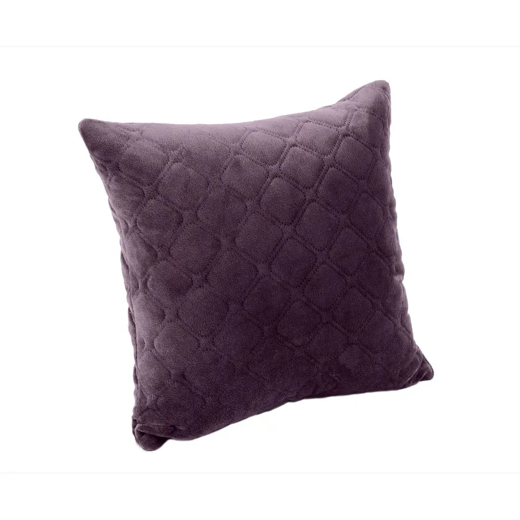 Подушка декоративная ТЕП Velour 40х40 см 409 бордовая (3-00437_07363) - фото 3
