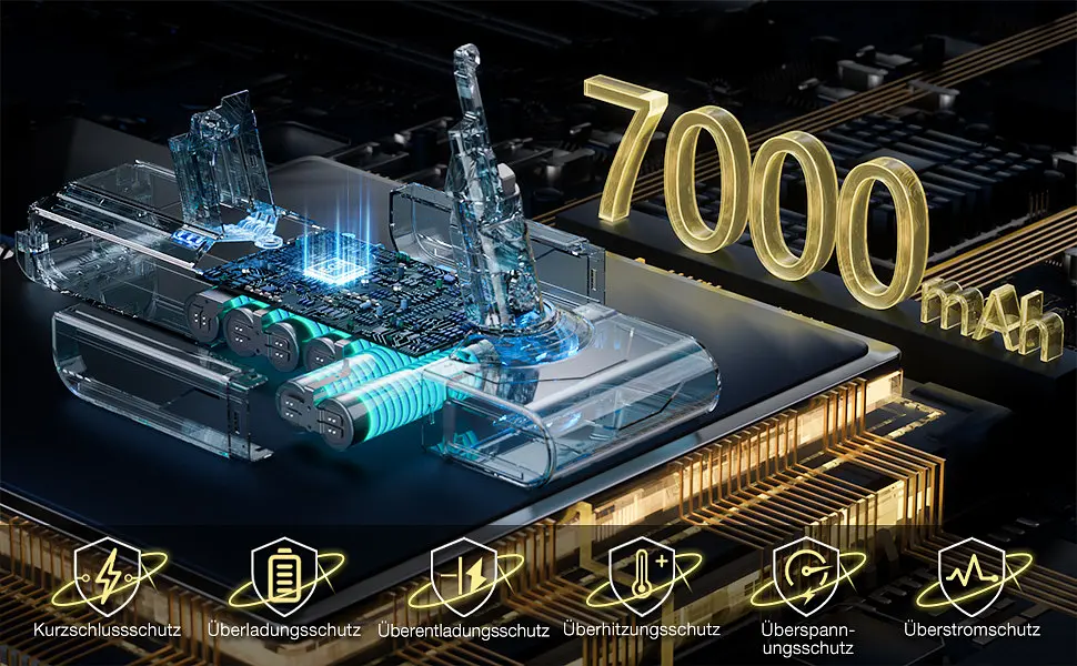 Посилений акумулятор EGR 7000 мА·год для Dyson V8 із комплектом фільтрів - фото 9