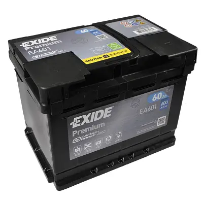 Акумулятор автомобільний EXIDE PREMIUM 60A (EA601) - фото 9