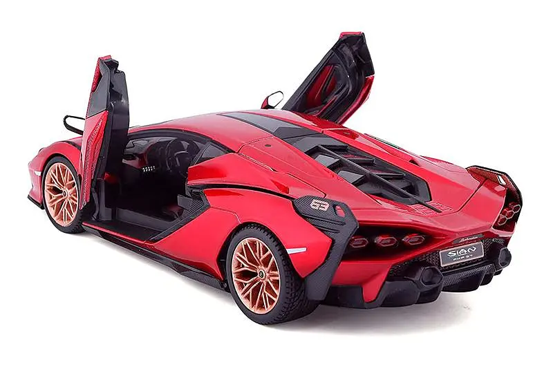 Іграшкова машинка гоночна Lamborghini Sian FKP 37 1:24 Bburago 18-21099, 2 кольори - фото 5
