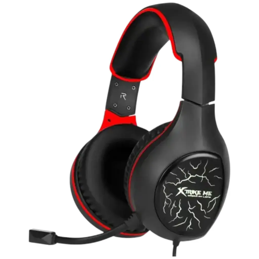 Игровые наушники Xtrike Me GH-710 проводные для геймеров с микрофоном и RGB-подсветкой - фото 1